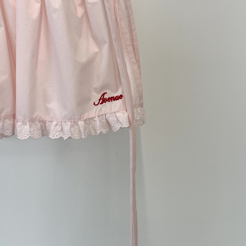 140 AVENUE韓國㊣直郵東大門代購女裝新品時尚25春夏短裙刺繡140 AVENUE短裙