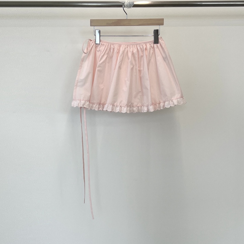 140 AVENUE韓國㊣直郵東大門代購女裝新品時尚25春夏短裙刺繡140 AVENUE短裙