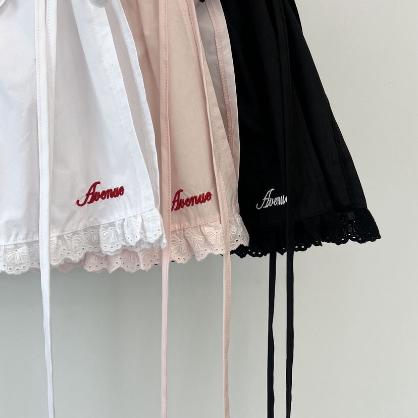 140 AVENUE韓國㊣直郵東大門代購女裝新品時尚25春夏短裙刺繡140 AVENUE短裙
