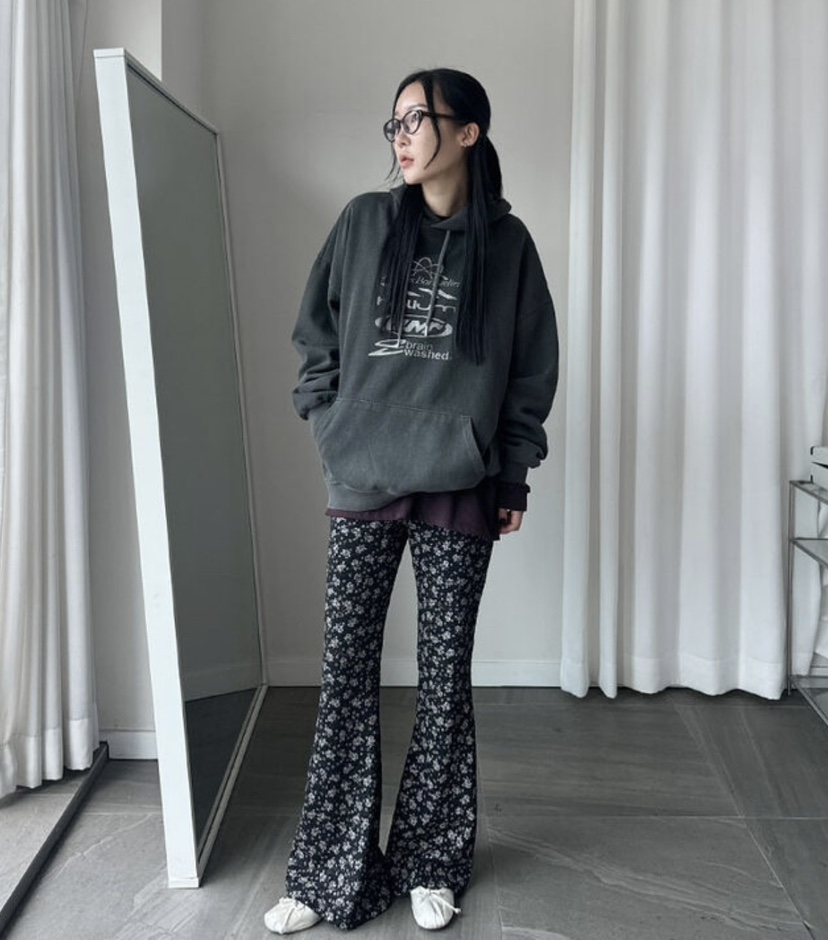 I I韓國㊣直郵東大門代購女裝新款25春夏打底褲鯊魚褲蕾絲ITSSONG打底褲/鯊魚褲