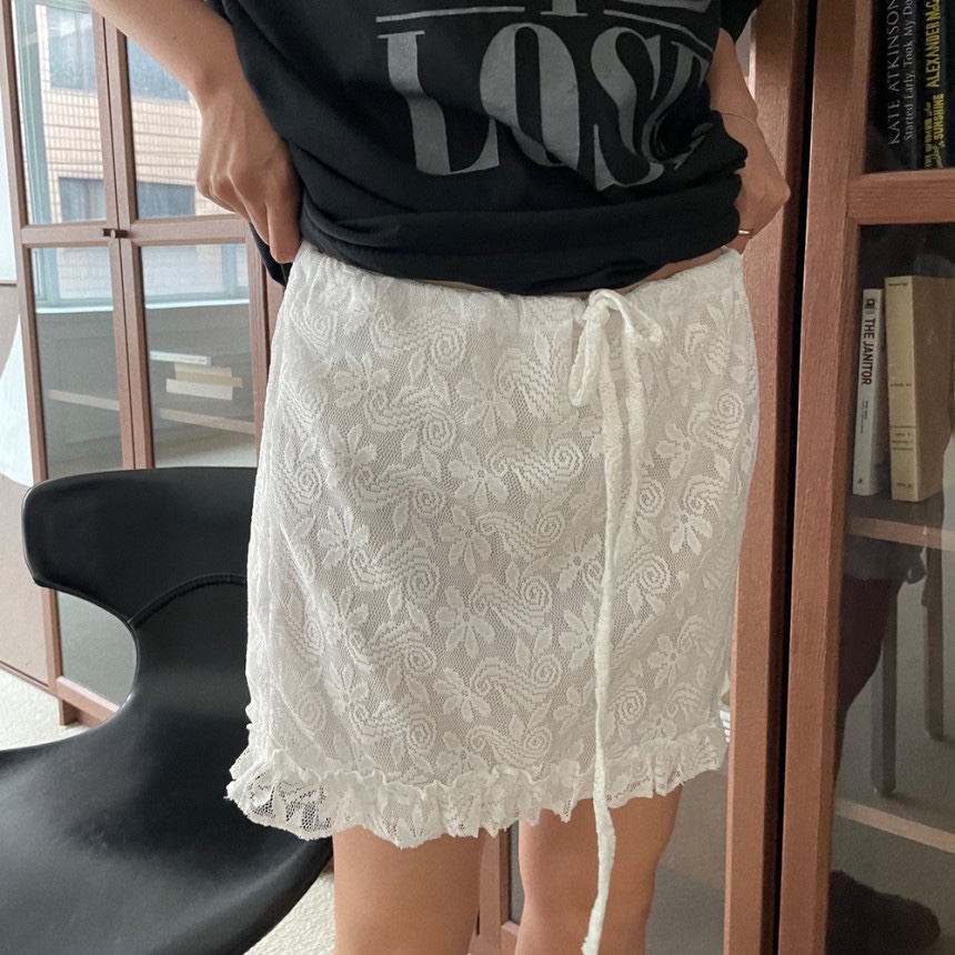 I I韓國直郵㊣東大門實拍女裝新品時尚熱賣25春夏休閑短裙ITSSONG短裙