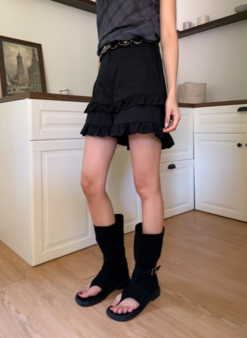 I I直郵韓國代購㊣女裝新品熱賣時尚25春夏休閑推薦人氣短褲ITSSONG短褲