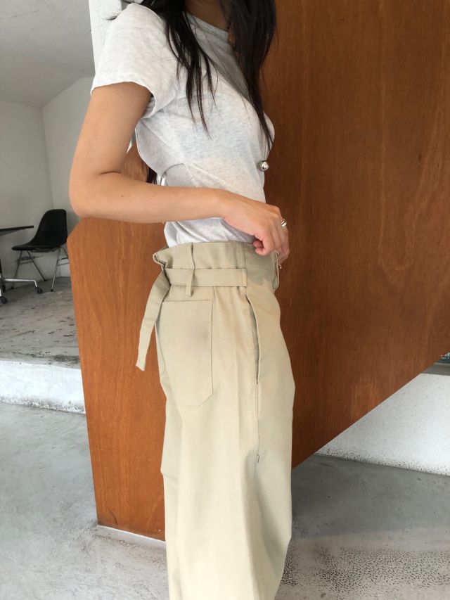 LIVE FOREVER韓國直郵㊣東大門實拍女裝新款25春夏推薦休閑褲LIVE FOR_EVER休閑褲