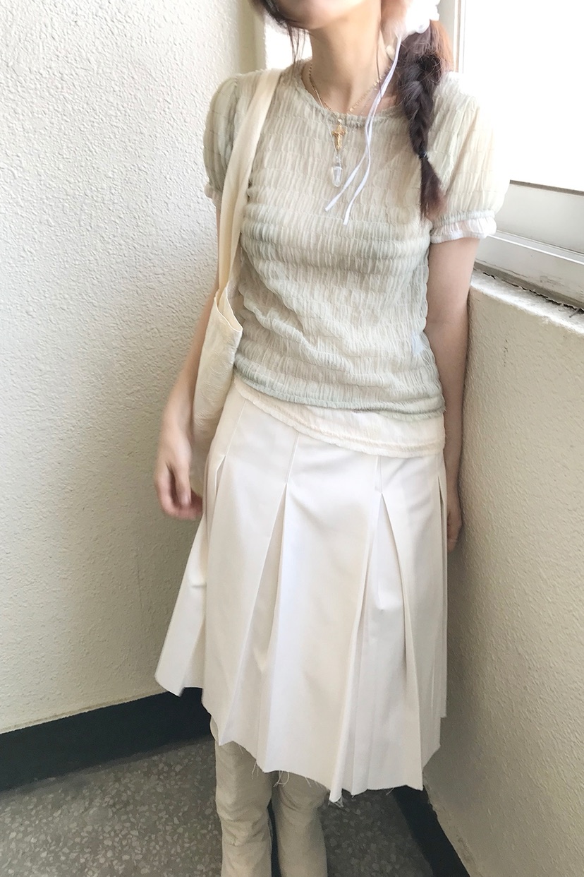 I I韓國直郵㊣東大門實拍女裝新款休閑推薦時尚25春夏人氣T恤ITSSONGT恤