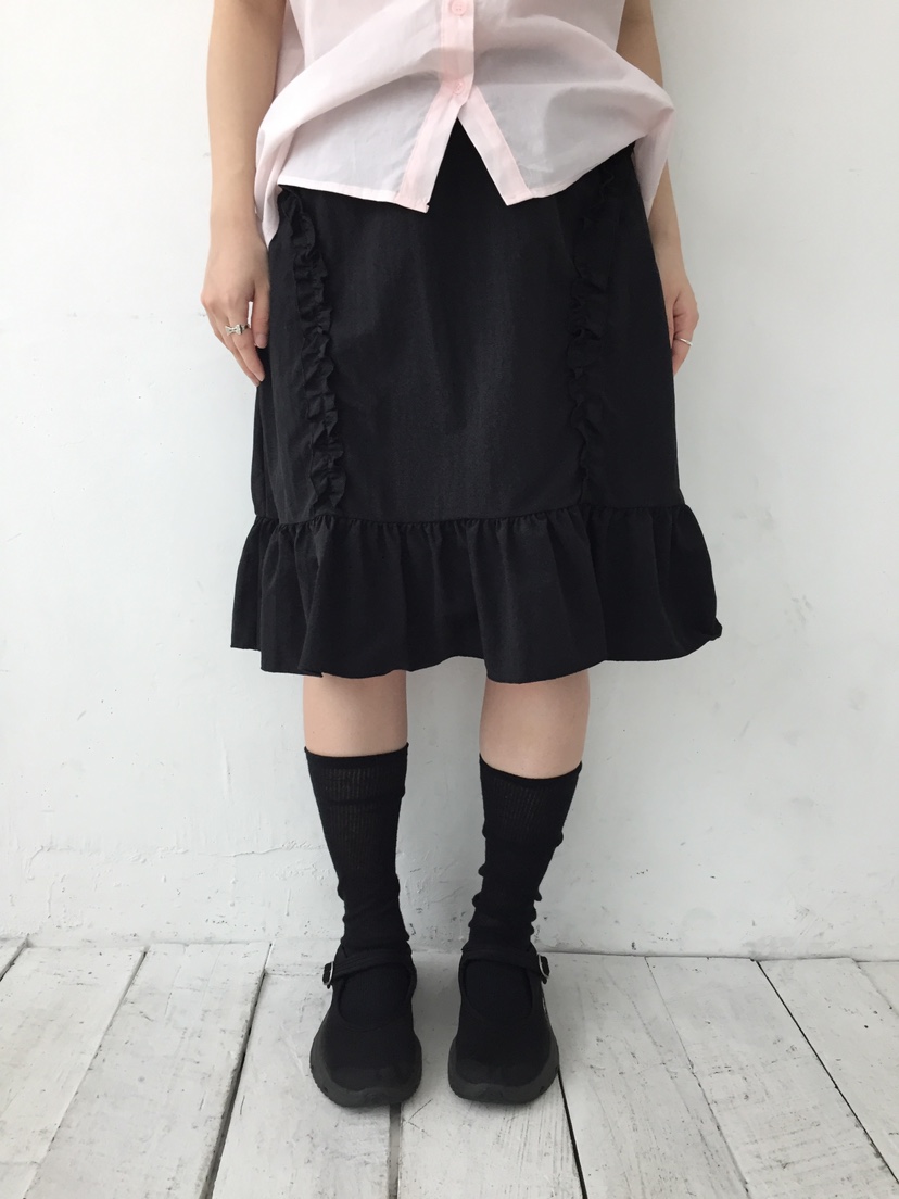 I I直郵韓國代購㊣女裝新品時尚人氣推薦25春夏半身裙中短裙ITSSONG半身裙/中短裙