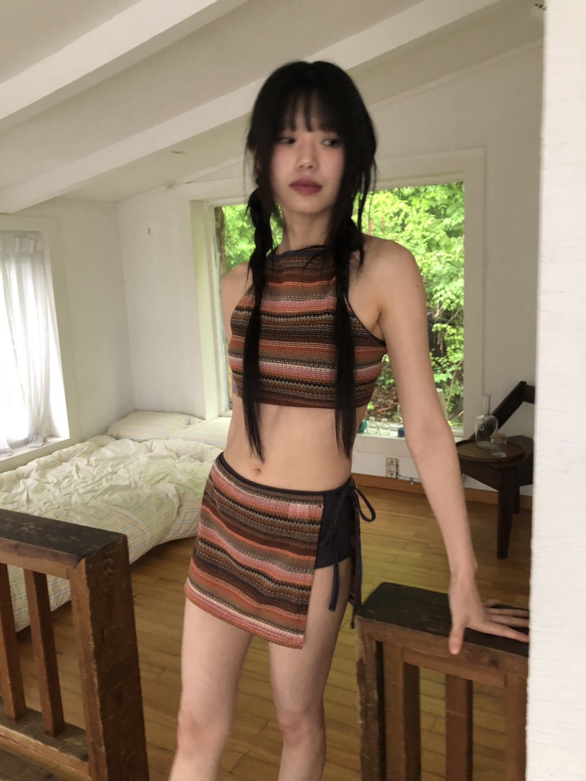 FLASH韓國直郵㊣東大門實拍女裝新品熱賣時尚推薦泳裝三件套FLASH泳裝