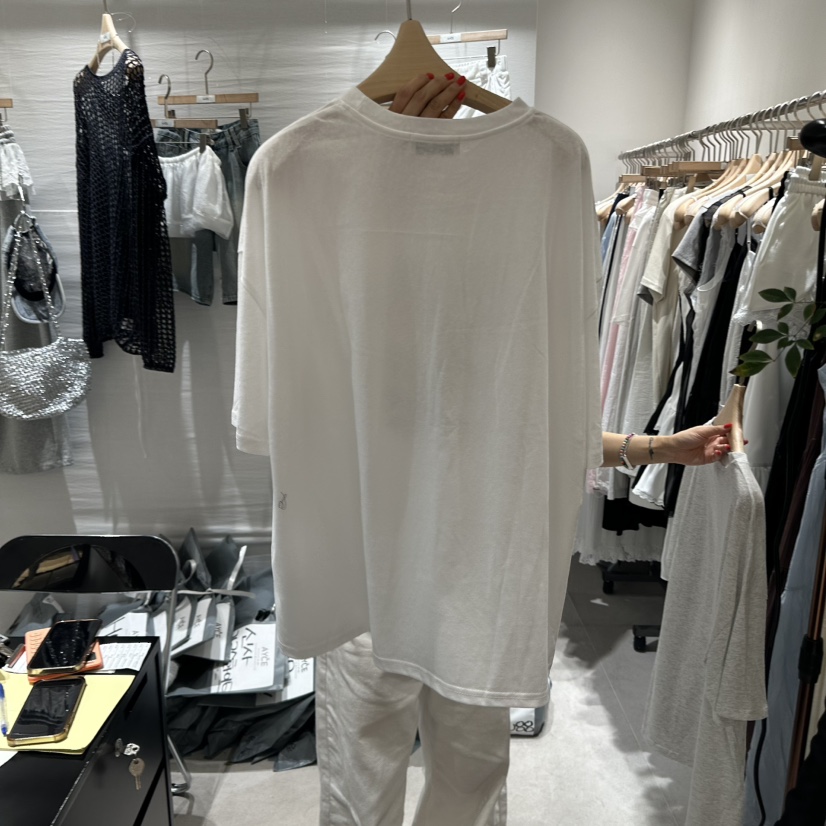 AYCE直郵韓國代購㊣女裝新品時尚休閑熱賣25春夏人氣推薦T恤101SHOWROOM/AYCET恤