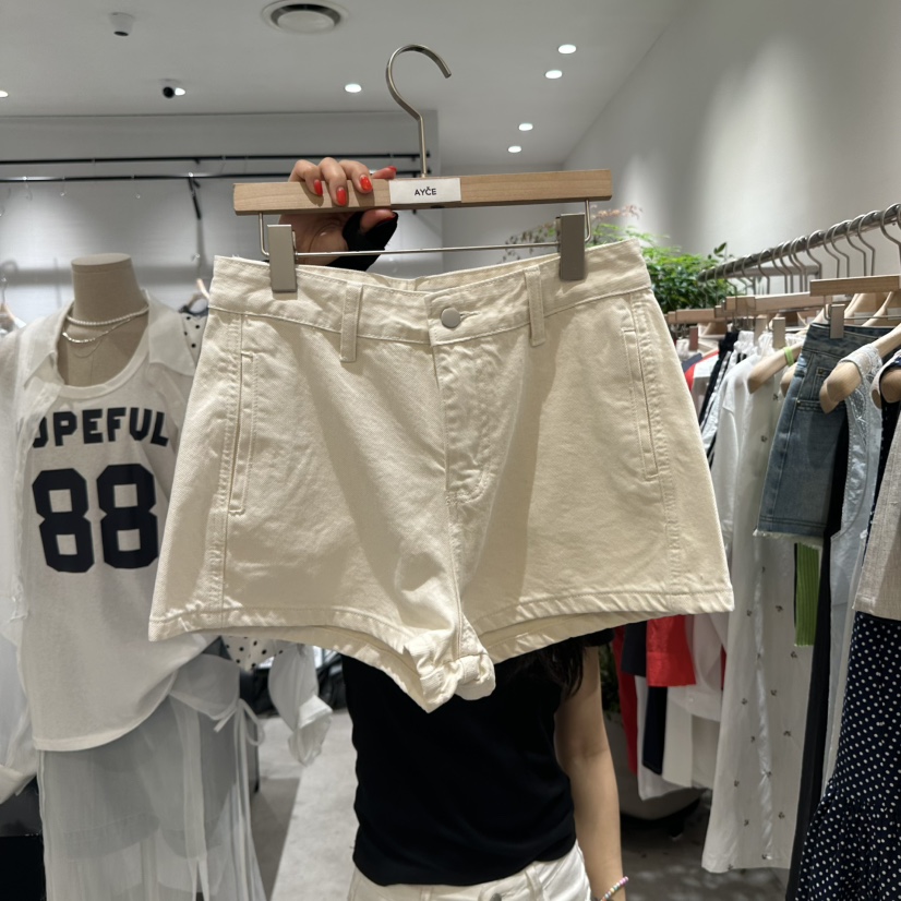 AYCE韓國㊣直郵東大門代購女裝新款休閑人氣推薦25春夏短褲拉鏈101SHOWROOM/AYCE短褲