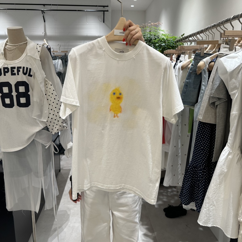 AYCE韓國直郵㊣東大門實拍女裝新款人氣熱賣推薦休閑時尚T恤101SHOWROOM/AYCET恤