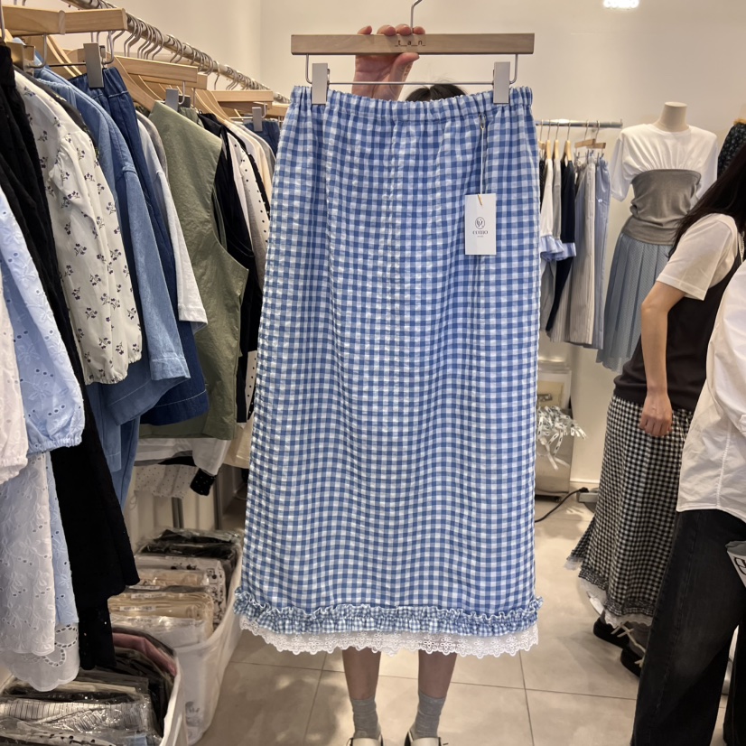 TAN&amp;COMO韓國直郵㊣女裝新品熱賣25春夏時尚人氣推薦長裙tan-COMO長裙圖色2
