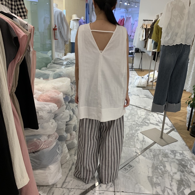 ALMOND直郵韓國代購㊣女裝新品休閑熱賣時尚人氣襯衫蕾絲衫ALMOND襯衫/蕾絲衫