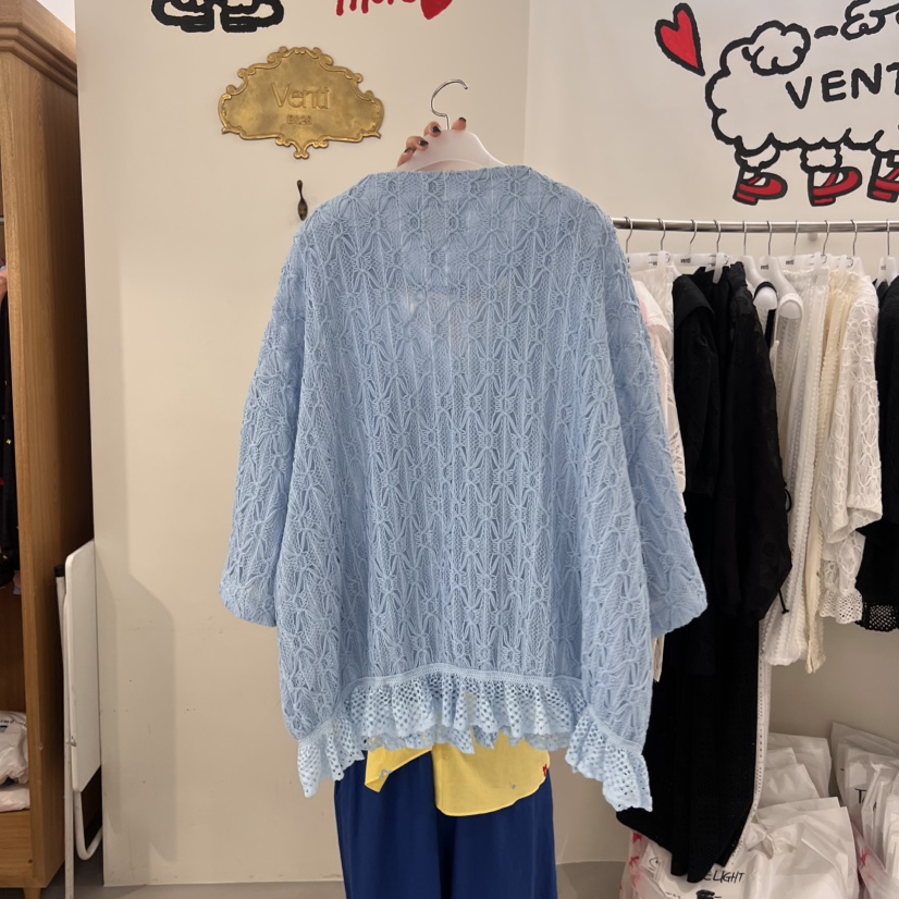 VENTI韓國㊣直郵東大門代購女裝新品人氣熱賣推薦襯衫蕾絲衫VENTI襯衫/蕾絲衫