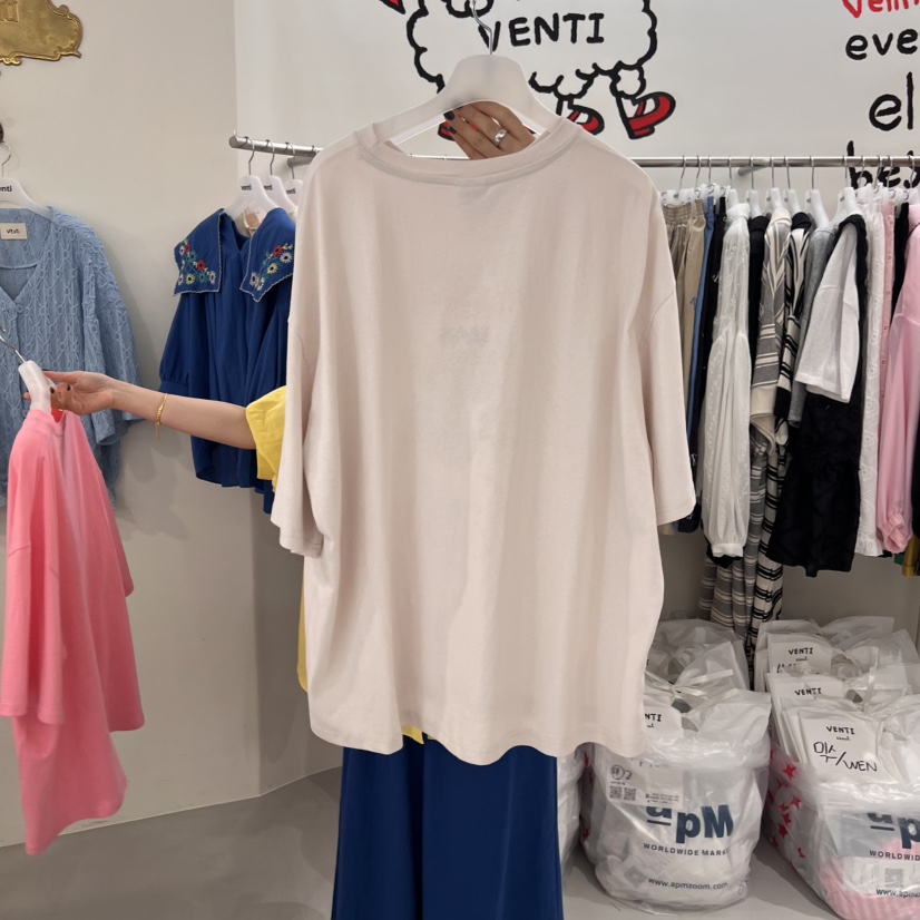 VENTI韓國㊣直郵東大門代購女裝新品熱賣時尚休閑T恤史努比VENTIT恤