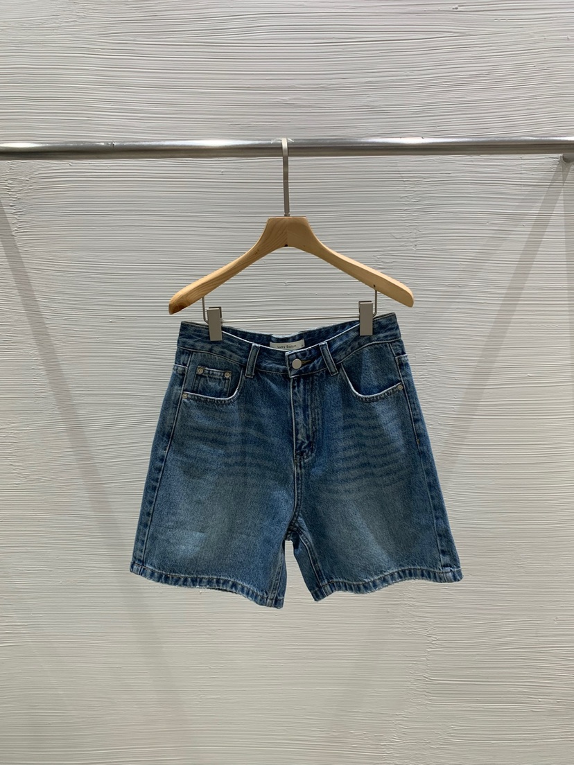 LUCY SALON韓國直郵㊣東大門實拍女裝新品休閑熱賣25春夏短褲LUCY SALON短褲圖色1