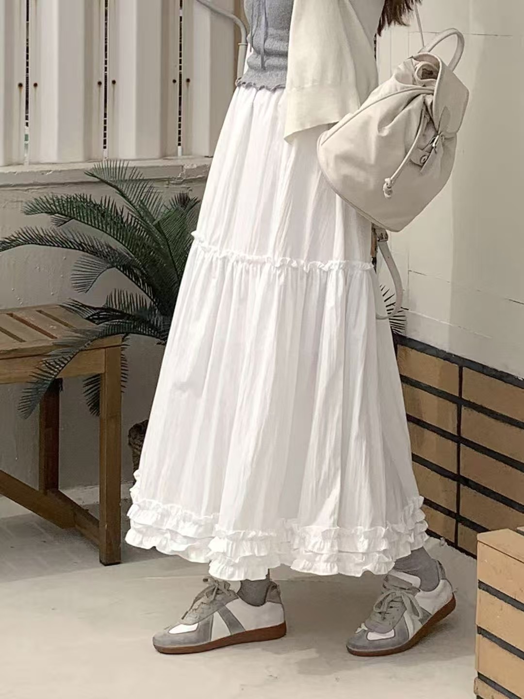 아카시아-T韓國直郵㊣東大門實拍女裝新品25春夏時尚人氣長裙acacia長裙