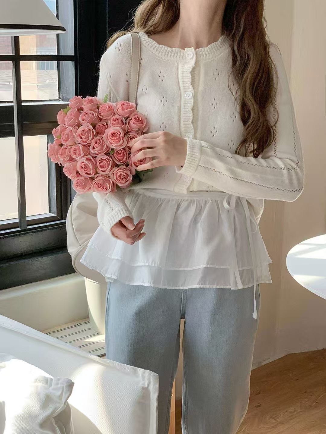 아카시아-T直郵韓國代購㊣女裝新品熱賣時尚人氣休閑25春夏短裙acacia短裙