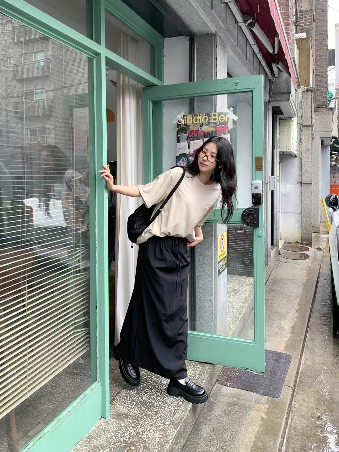 아카시아-T直郵韓國代購㊣女裝新款25春夏推薦休閑人氣長裙acacia長裙