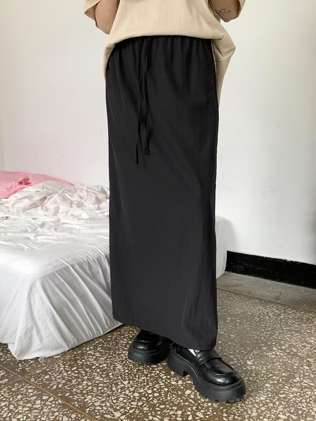아카시아-T直郵韓國代購㊣女裝新款25春夏推薦休閑人氣長裙acacia長裙圖色3