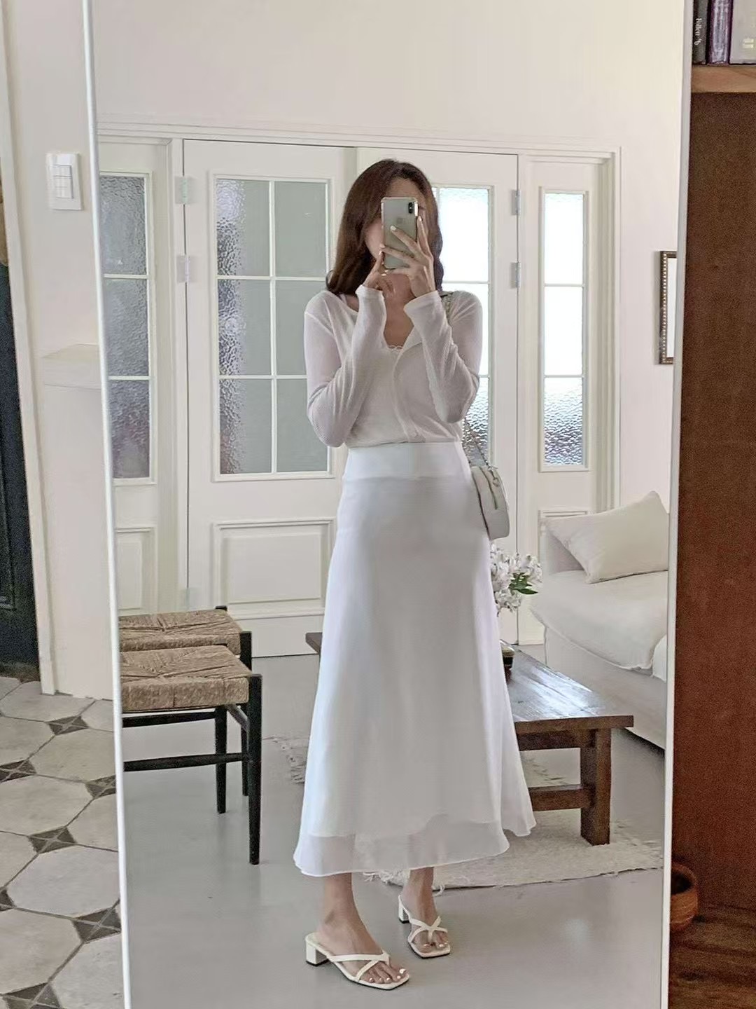 아카시아-T韓國直郵㊣女裝新品25春夏推薦熱賣休閑時尚長裙acacia長裙