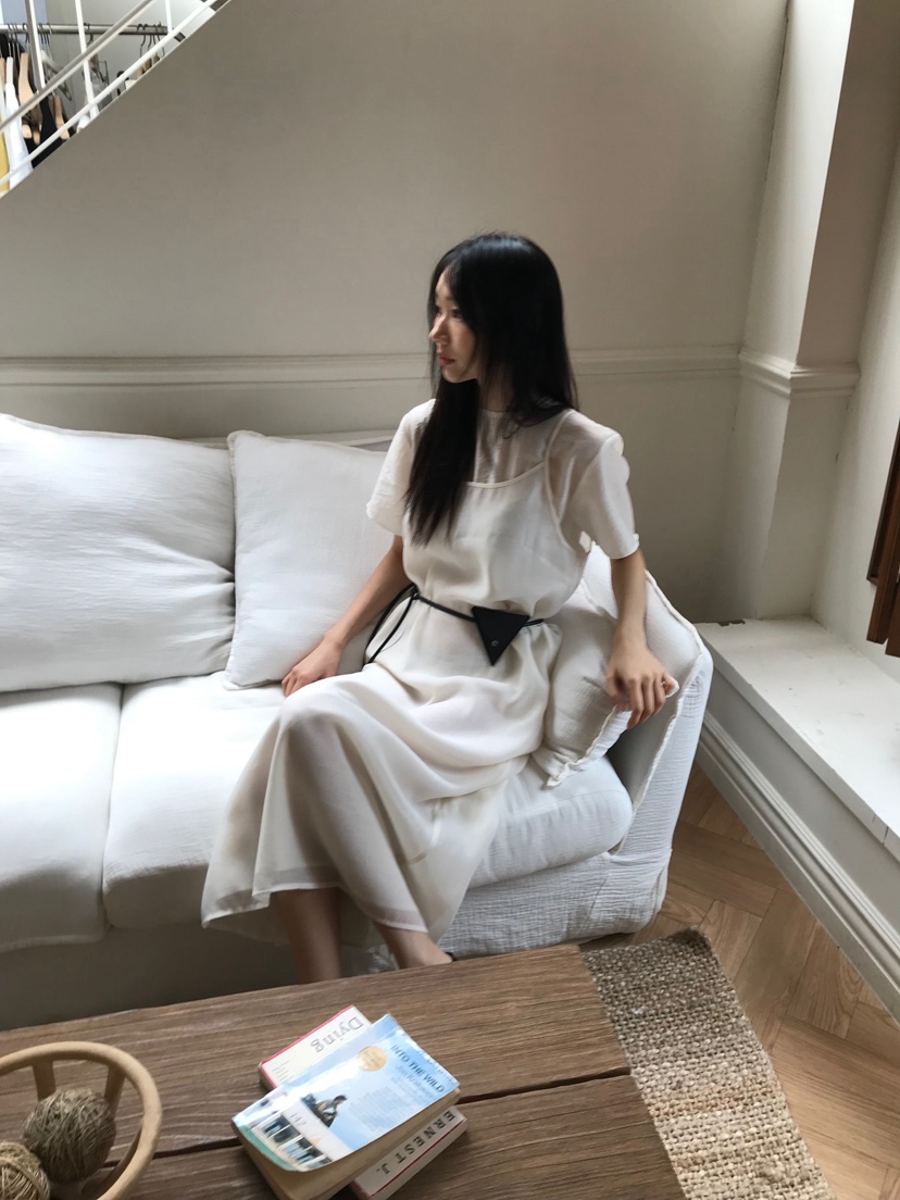 ME MO韓國代購女裝新品休閑推薦時尚人氣熱賣25春夏連衣裙ME MO連衣裙
