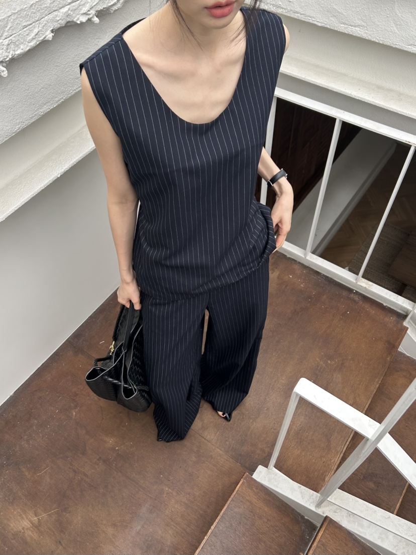 ME MO東大門代購女士新品熱賣25春夏休閑時尚人氣吊帶背心ME MO吊帶/背心