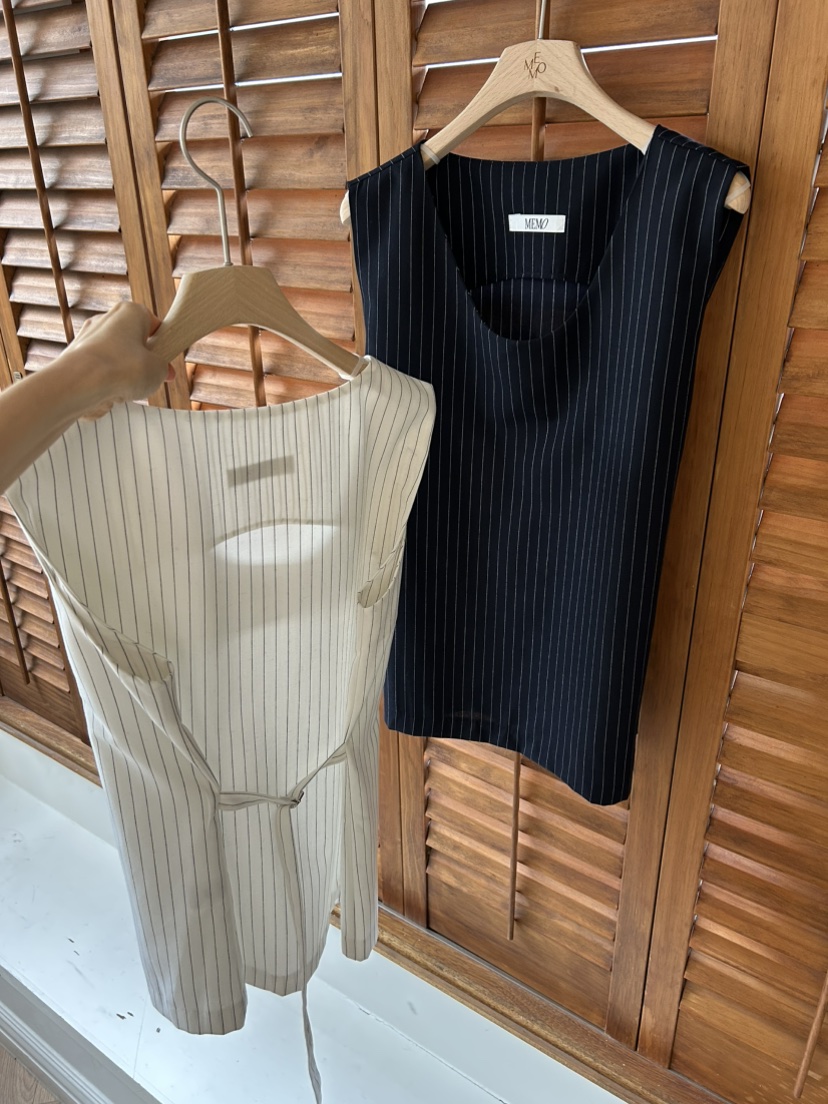 ME MO東大門代購女士新品熱賣25春夏休閑時尚人氣吊帶背心ME MO吊帶/背心