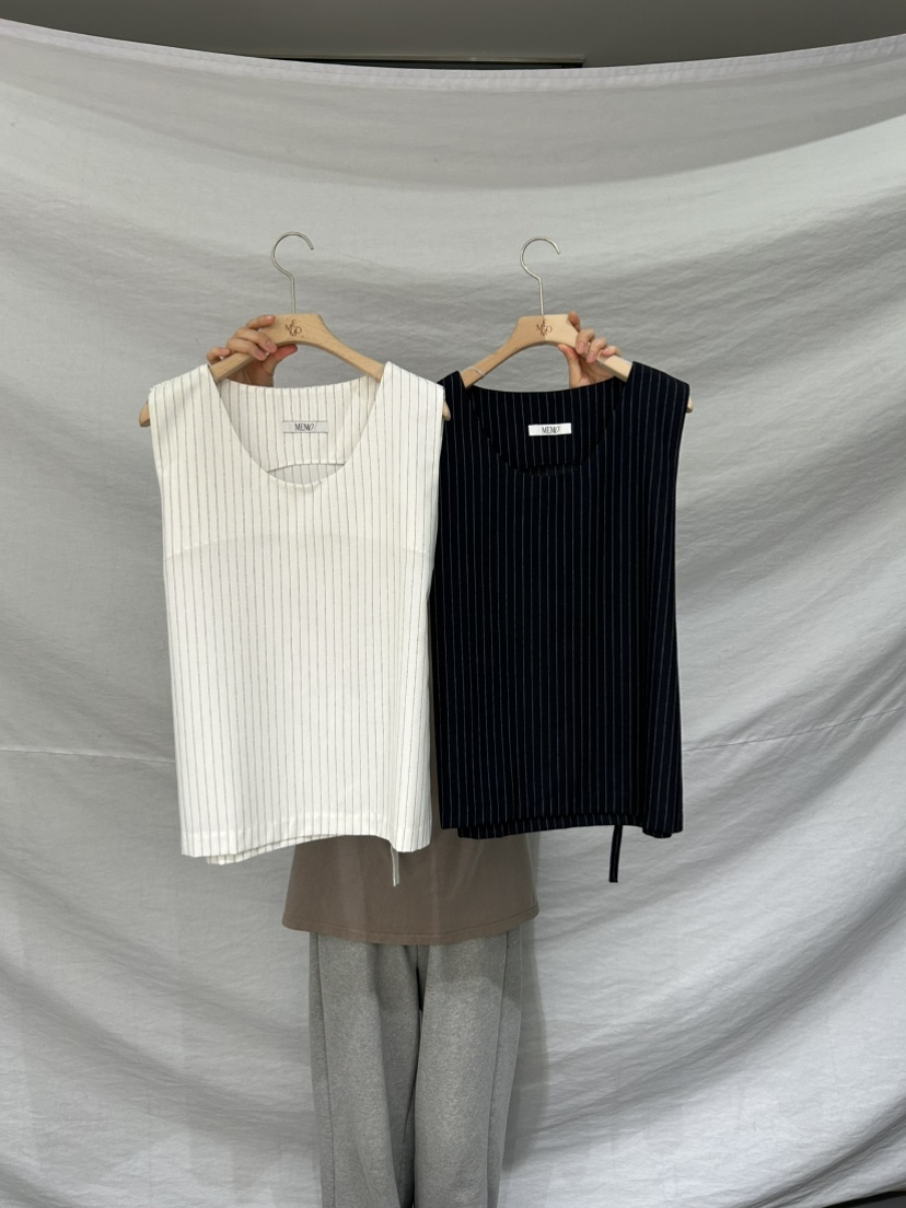 ME MO東大門代購女士新品熱賣25春夏休閑時尚人氣吊帶背心ME MO吊帶/背心