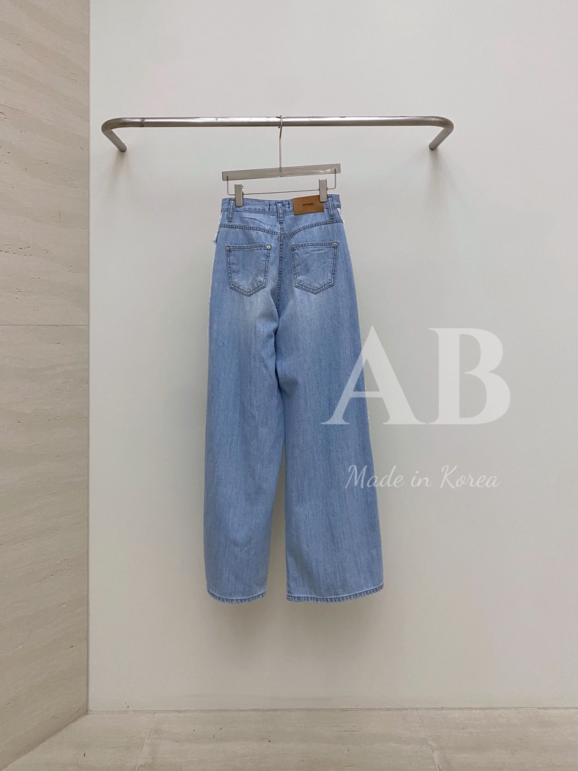 AB東大門直郵女士新品真品職業熱賣推薦休閑25春夏人氣牛仔褲AB牛仔褲
