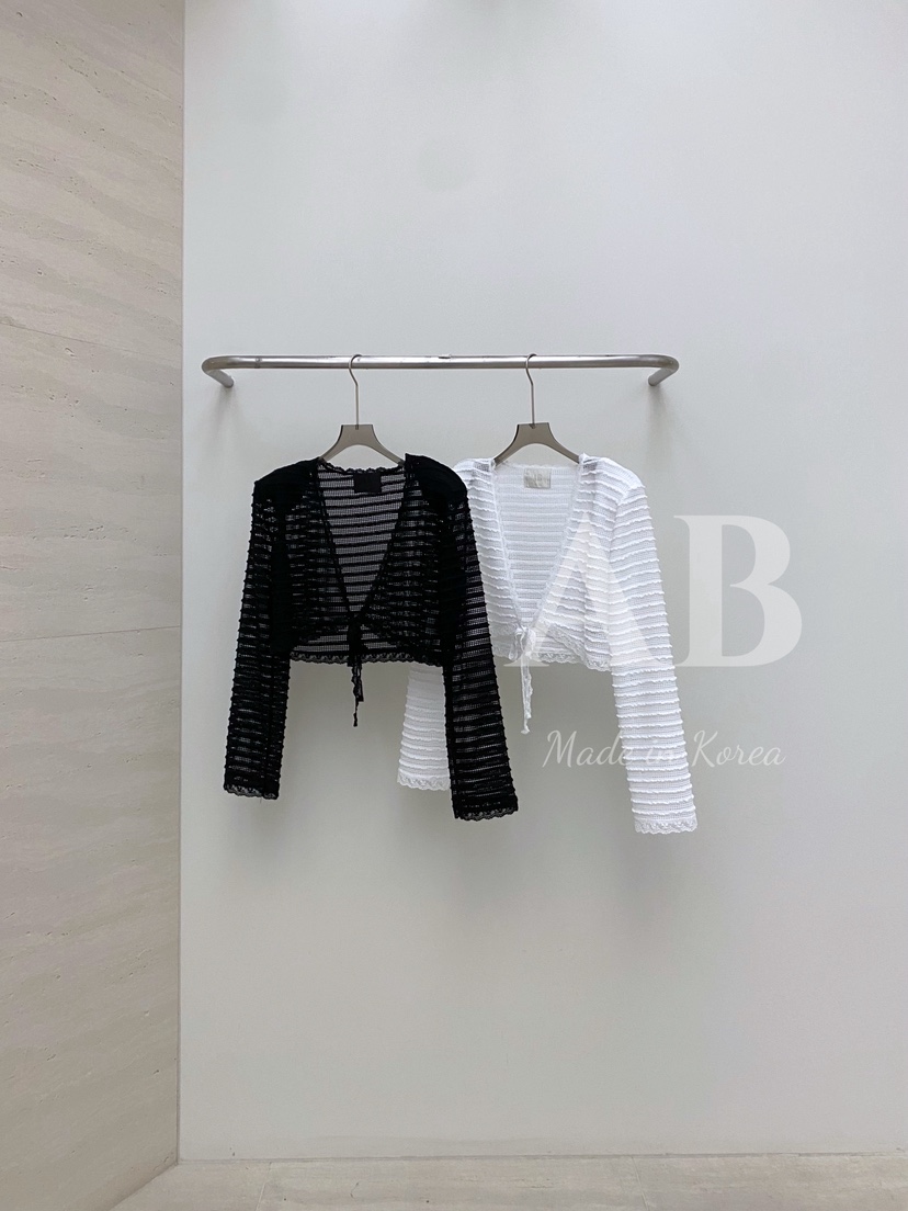 AB韓國代購女士新款真品25春夏時尚職業人氣襯衫蕾絲衫開衫AB襯衫/蕾絲衫