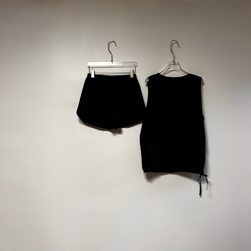 BONHEUR韓國代購女士新款25春夏真品推薦熱賣休閑吊帶背心口袋BONHEUR-2件起吊帶/背心