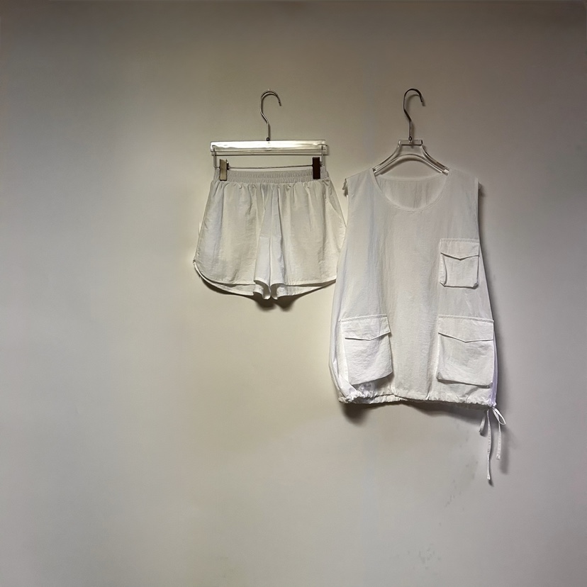 BONHEUR韓國代購女士新款25春夏真品推薦熱賣休閑吊帶背心口袋BONHEUR-2件起吊帶/背心