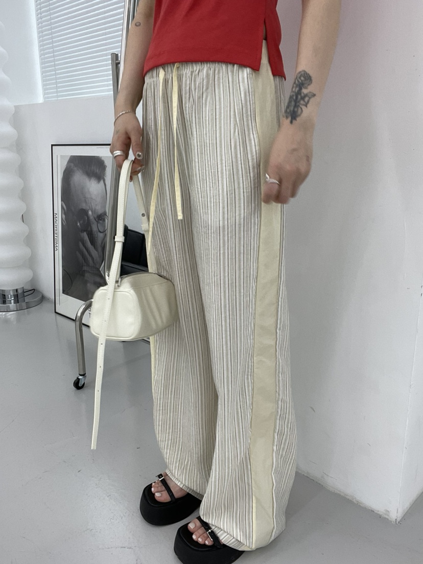 GLITTER東大門實拍女士新款推薦真品25春夏時尚職業休閑休閑褲GLITTER休閑褲