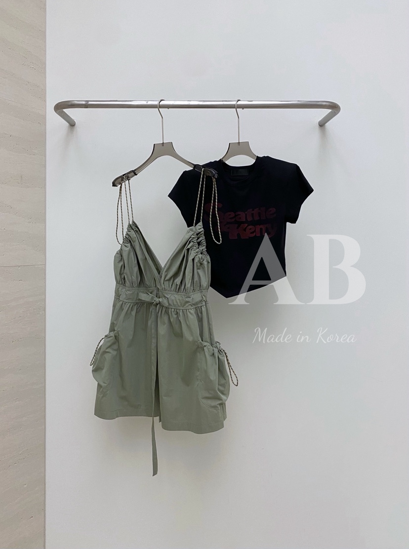 AB韓國直郵女裝新款休閑時尚職業推薦人氣25春夏熱賣連衣裙AB連衣裙