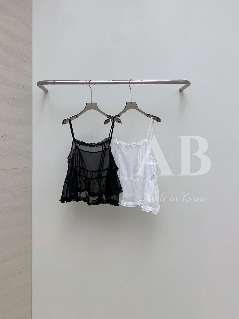 AB韓國直郵女士新款人氣職業25春夏時尚熱賣真品休閑吊帶背心AB吊帶/背心