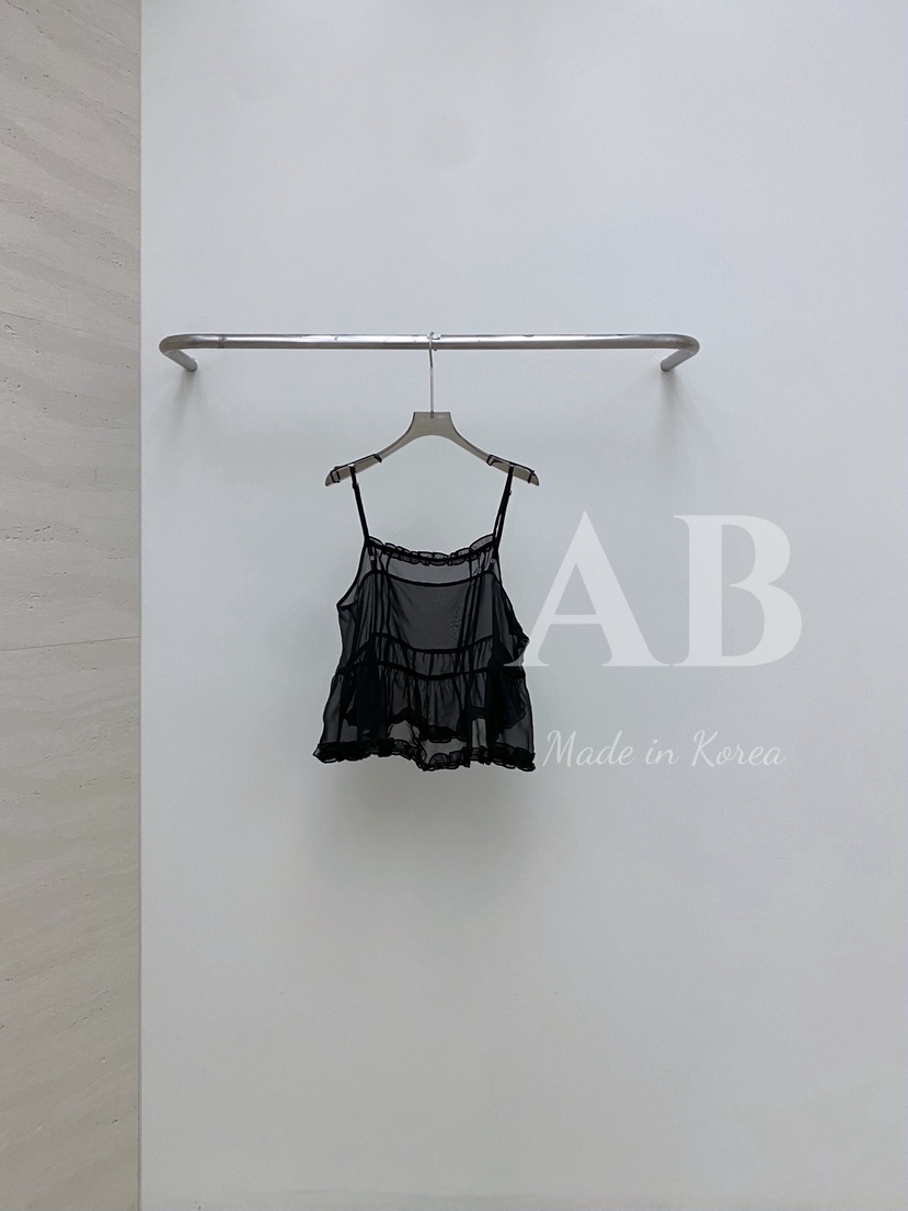 AB韓國直郵女士新款人氣職業25春夏時尚熱賣真品休閑吊帶背心AB吊帶/背心圖色2