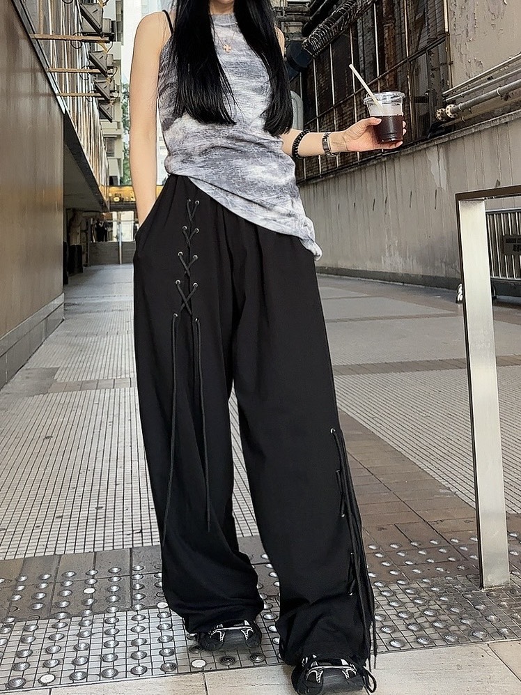 PALETTE-Q東大門實拍女裝新款職業熱賣人氣真品休閑休閑褲PALETTE休閑褲