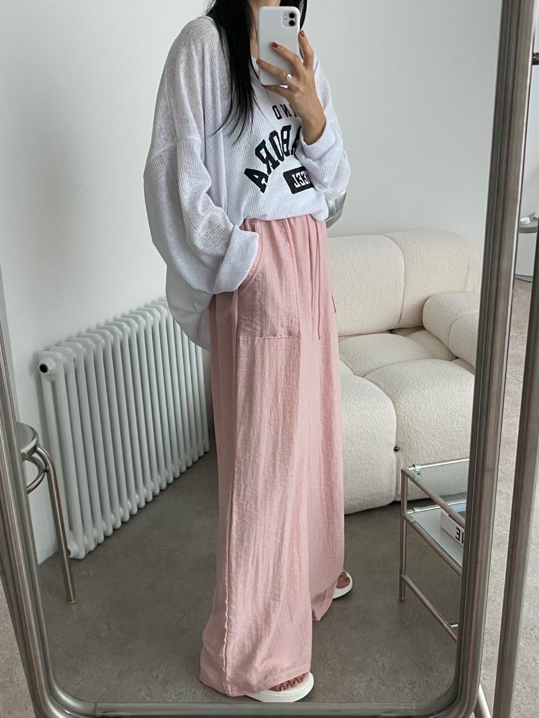 끌 벅지韓國直郵女士新品真品人氣休閑熱賣時尚25春夏休閑褲Pull Buck休閑褲