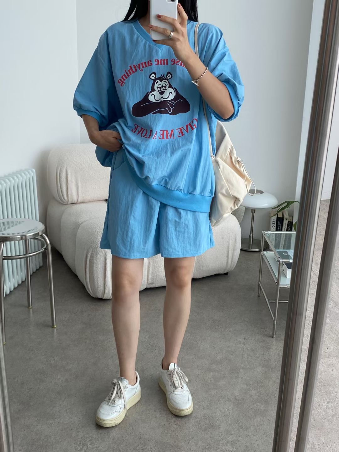 끌 벅지東大門實拍女裝新品時尚25春夏真品人氣熱賣套裝套裝Pull Buck套裝