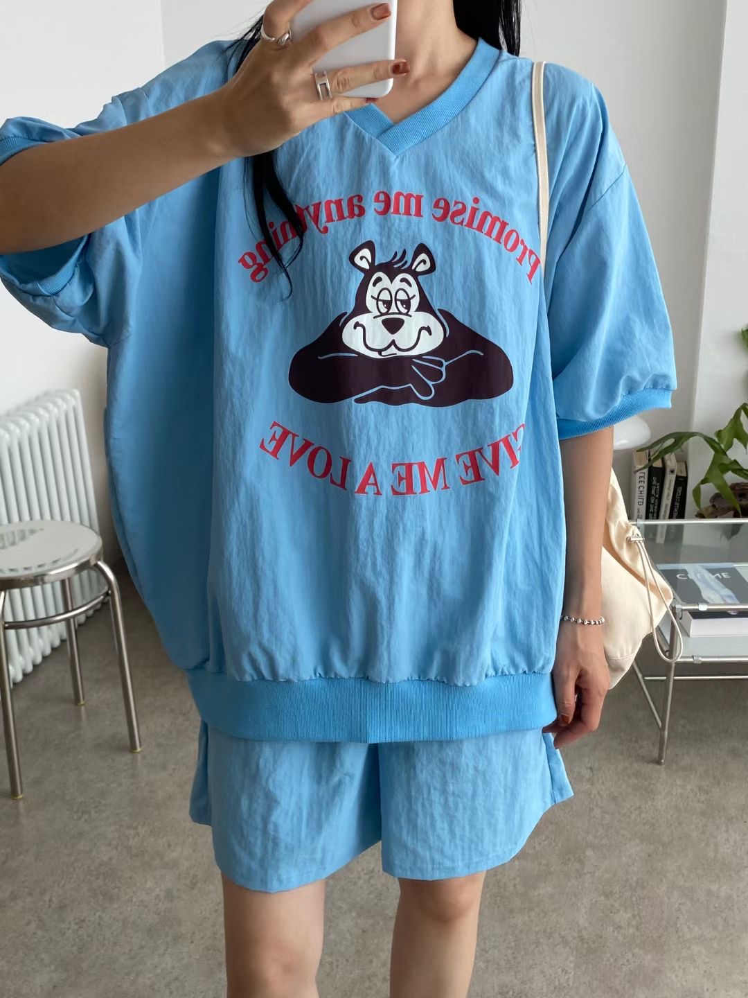 끌 벅지東大門實拍女裝新品時尚25春夏真品人氣熱賣套裝套裝Pull Buck套裝