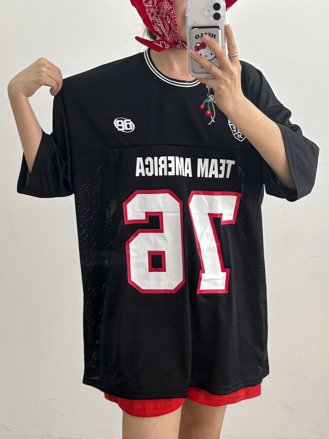 끌 벅지東大門代購女裝新品25春夏真品時尚職業休閑推薦T恤Pull BuckT恤圖色2