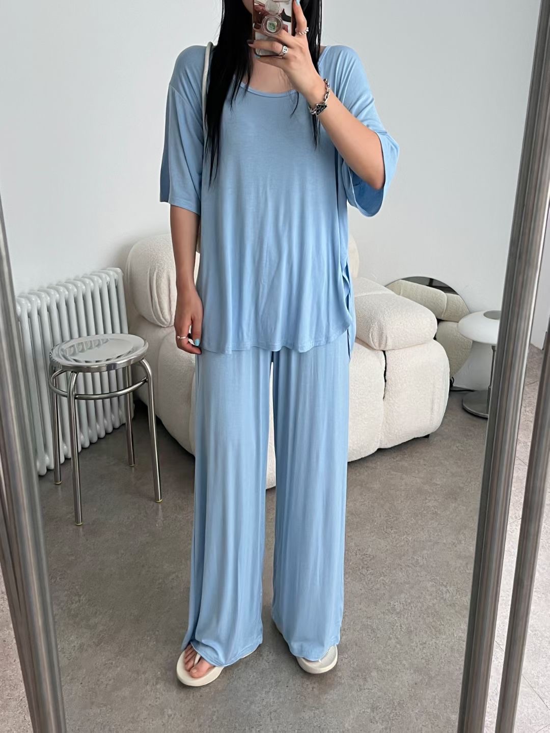 끌 벅지東大門直郵女裝新品熱賣職業25春夏套裝可愛的套裝Pull Buck套裝