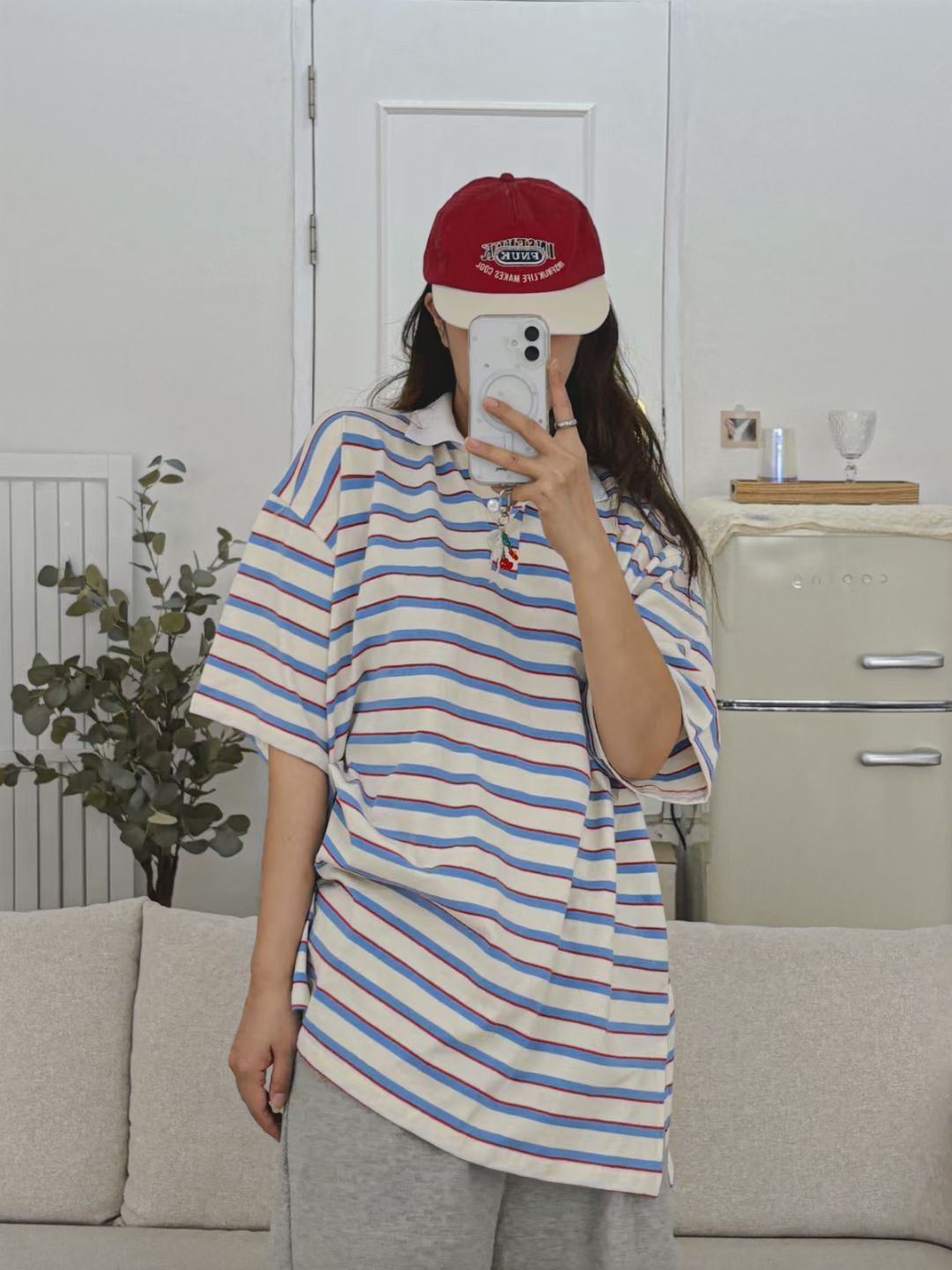 끌 벅지東大門直郵女士新款時尚人氣休閑熱賣職業推薦25春夏T恤Pull BuckT恤