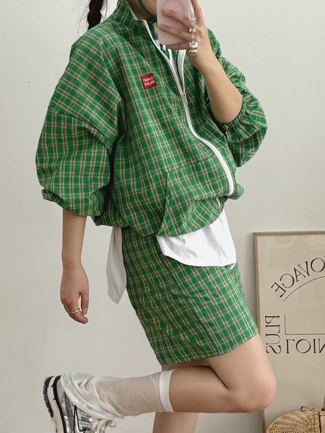 끌 벅지韓國代購女裝新款真品推薦25春夏職業休閑時尚套裝Pull Buck套裝圖色2