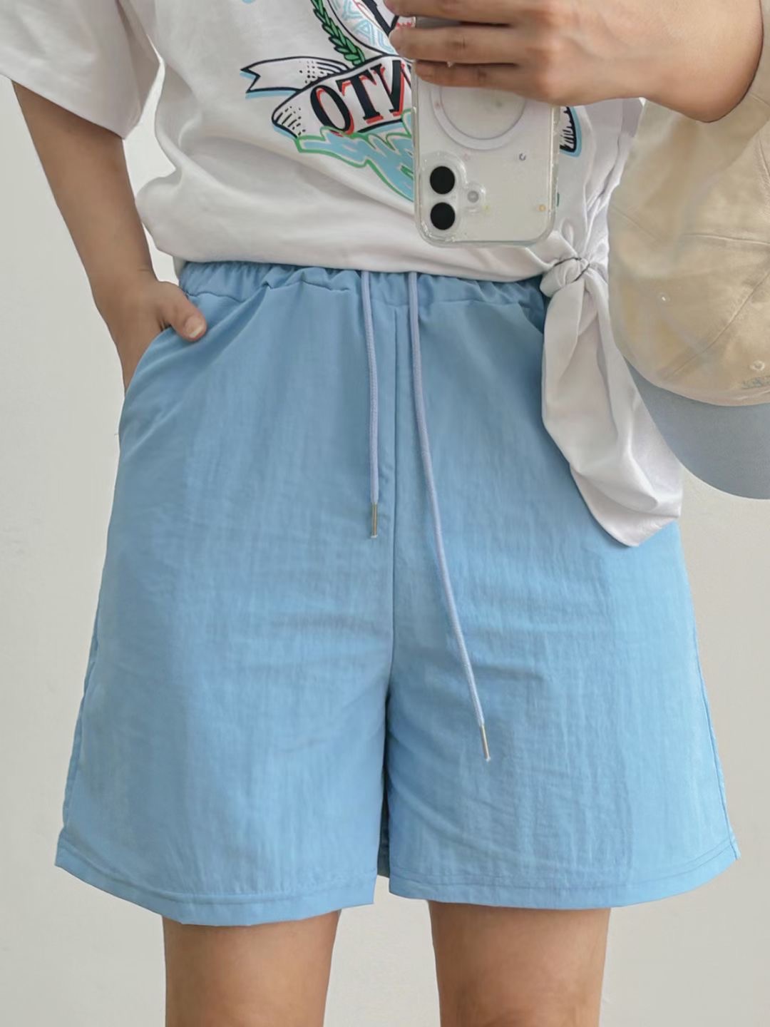 끌 벅지東大門直郵女裝新品休閑人氣25春夏職業熱賣真品短褲Pull Buck短褲