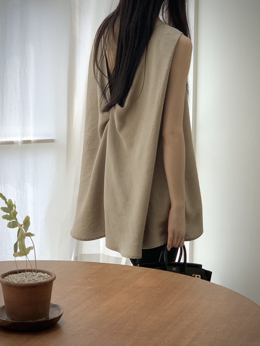 LOGARDEN韓國㊣直郵東大門代購女裝新款休閑熱賣25春夏吊帶背心LO GARDEN吊帶/背心