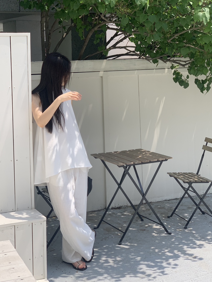LOGARDEN韓國㊣直郵東大門代購女裝新款休閑熱賣25春夏吊帶背心LO GARDEN吊帶/背心