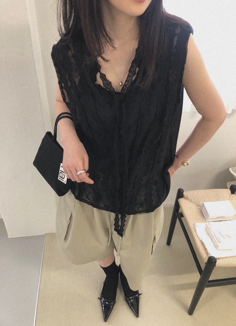 MELTED-P直郵韓國代購㊣女裝新品人氣熱賣25春夏推薦吊帶背心MELTED-P吊帶/背心