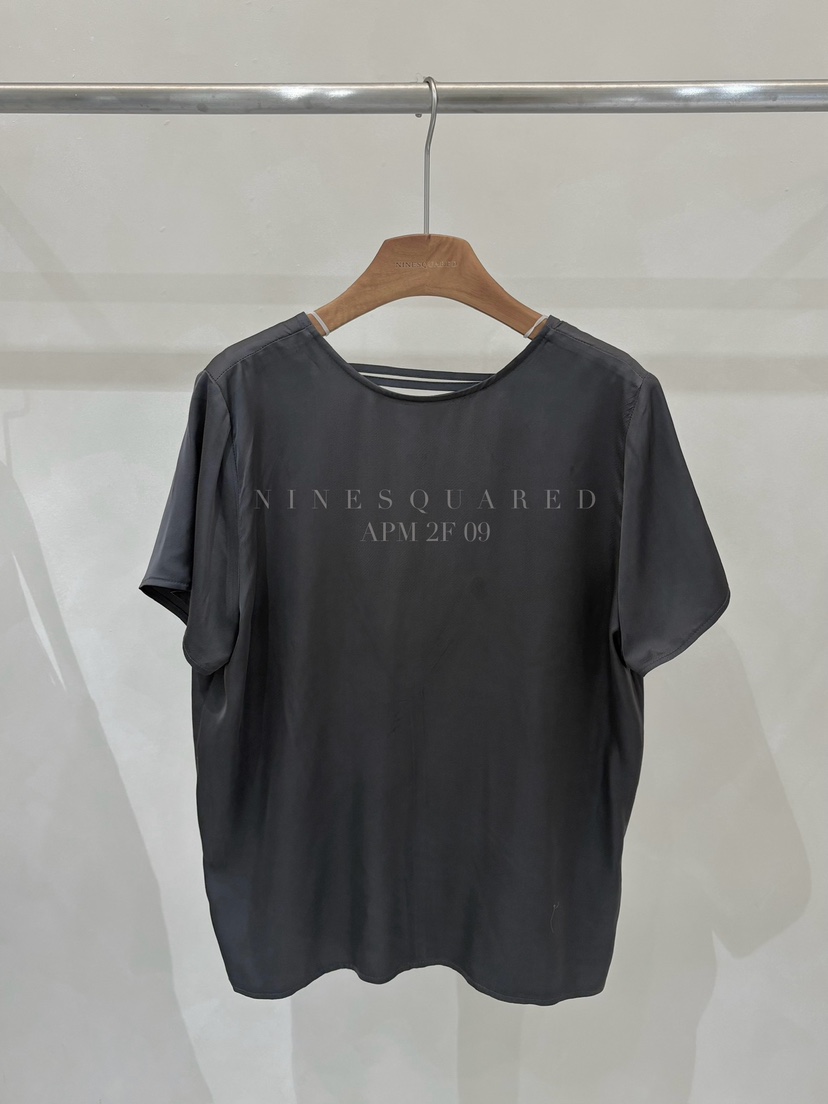 NINESQUARED直郵韓國代購㊣女裝新品熱賣人氣25春夏推薦T恤NINESQUAREDT恤圖色2