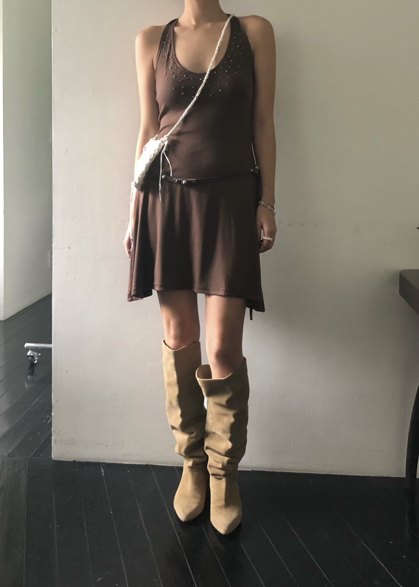 OUPPT直郵韓國代購㊣女裝新款人氣熱賣25春夏時尚推薦連衣裙OUPPT連衣裙