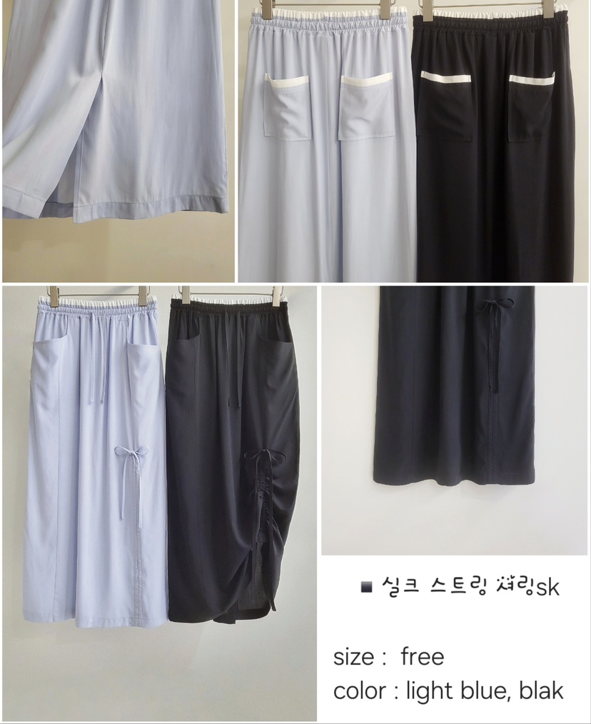 N YEN韓國直郵㊣東大門實拍女裝新品推薦休閑熱賣長裙褶皺N YEN長裙